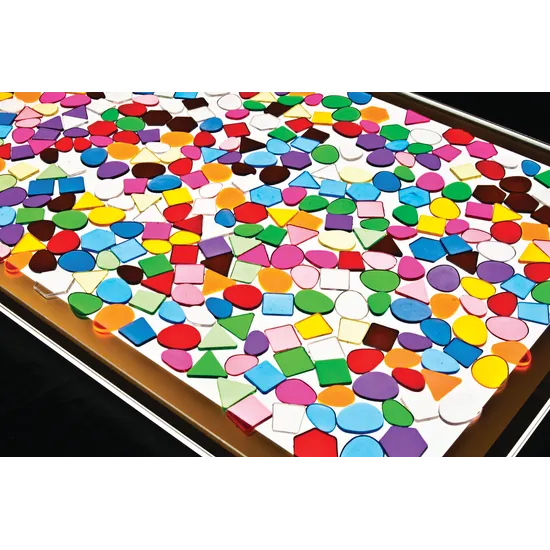 Plastic Mosaic Pieces - 454g - Modern Teaching Aids NZ