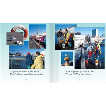 Fishing off the Wharf Level 21-22 - Modern Teaching Aids NZ