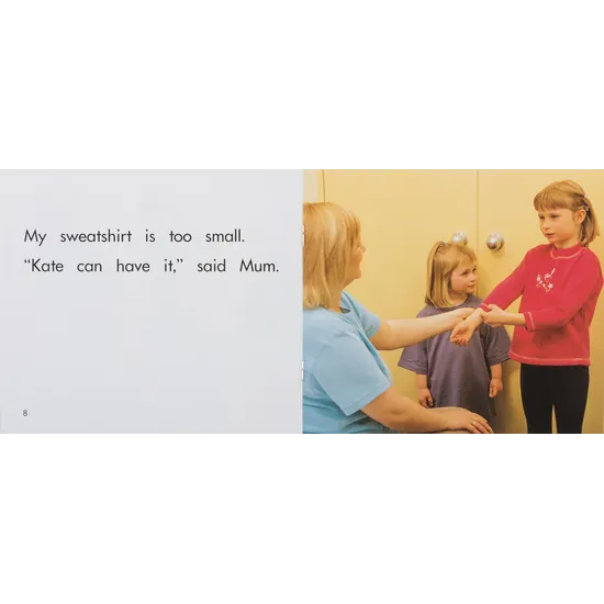 Too Big for Me! Book Level 3-5 - Modern Teaching Aids NZ