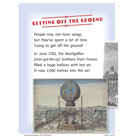 Airships, Blimps and Balloons - Modern Teaching Aids NZ