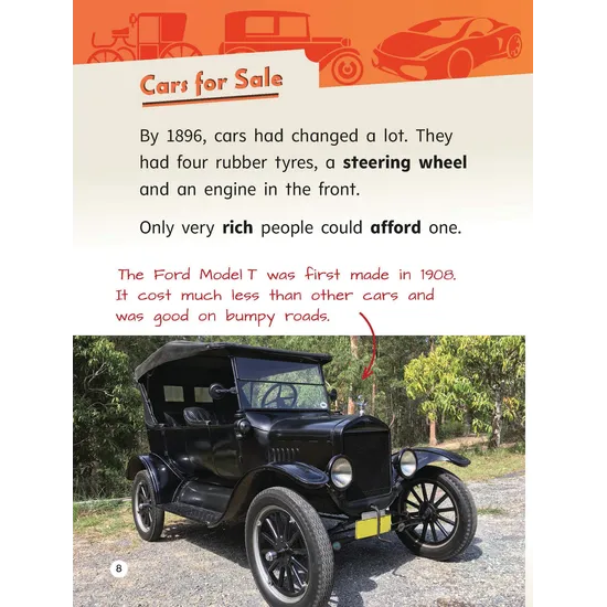 The First Cars - Modern Teaching Aids NZ