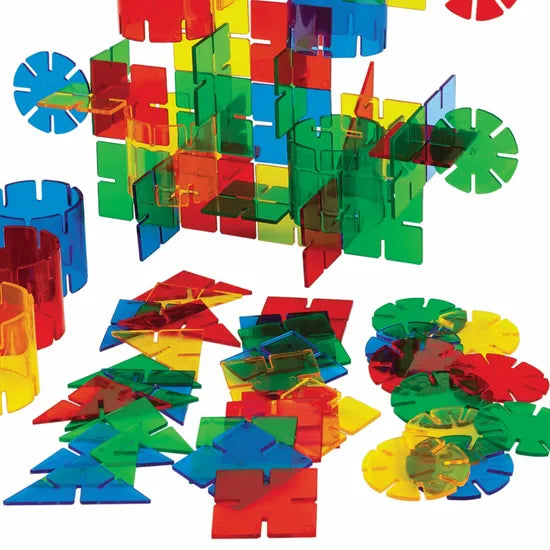 See Through Connectors Construction Set 172pc - Modern Teaching Aids NZ