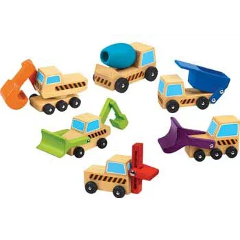 Wooden Construction Vehicles - Modern Teaching Aids NZ