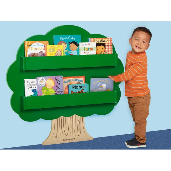 Toddler Space-Saver Book Tree - Modern Teaching Aids NZ
