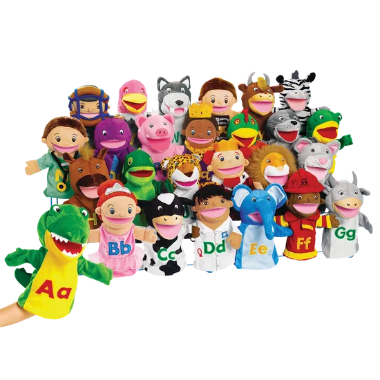 Lakeshore Learning Alphabet Puppet Set - Modern Teaching Aids NZ