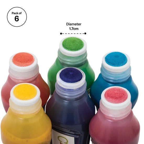 Dot Art Markers - Pack of 6 - Modern Teaching Aids NZ