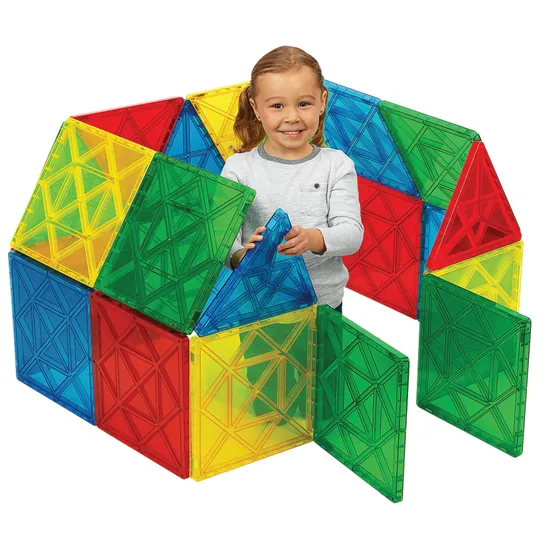 Jumbo Magnetic Building Tiles - 24 pieces - Modern Teaching Aids NZ