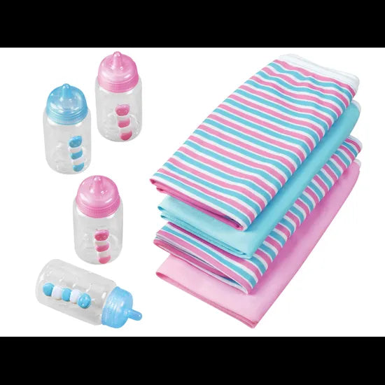 Baby Doll Blankets & Bottles - Modern Teaching Aids NZ