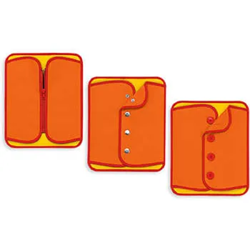 Zip, Snap & Button Dressing Frames Set of 3