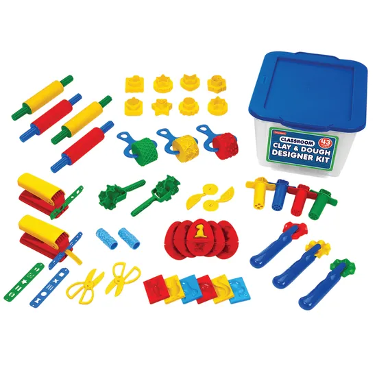 Classroom Clay and Dough Designer Kit - Modern Teaching Aids NZ