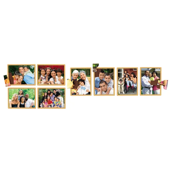 Lakeshore Learning All Kinds of Families Puzzle - Set of 8