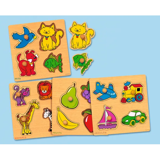 Giant Knob First Puzzle Set - Modern Teaching Aids NZ