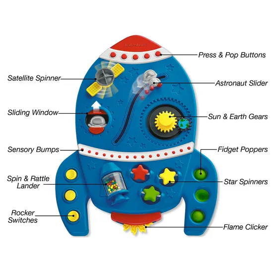 Out of This World Fidget Board - Modern Teaching Aids NZ