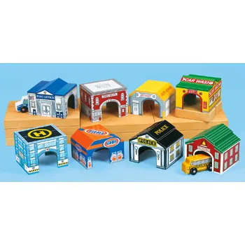 Community Garages Set - Modern Teaching Aids NZ