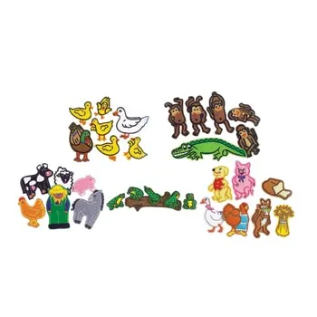 Lakeshore Learning Storytelling Felt Set 1 - Pack of 32pcs - Modern Teaching Aids NZ