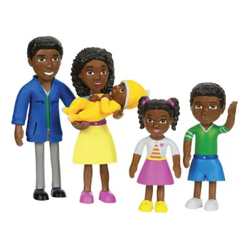 Lakeshore Learning Pose & Play Families - Set of 20 - Modern Teaching Aids NZ