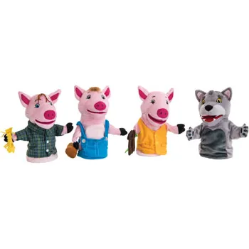 Lakeshore Learning 3 Little Pigs Puppets - Modern Teaching Aids NZ
