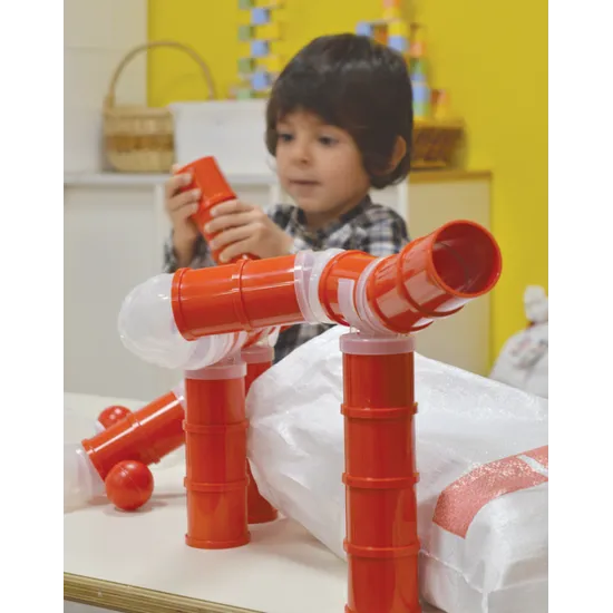 Tubi STEM Construction Set - 90 pieces - Modern Teaching Aids NZ