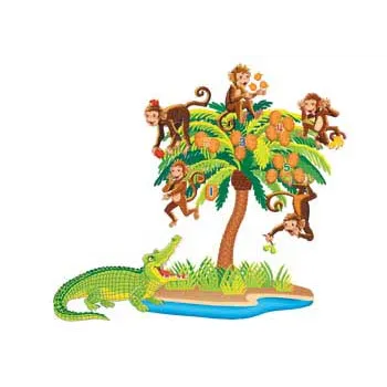 Five Little Monkeys - Felt - Modern Teaching Aids NZ