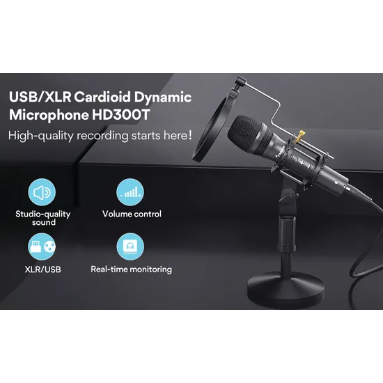 XLR/USB Dynamic Microphone - Modern Teaching Aids NZ