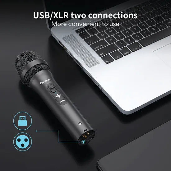 XLR/USB Dynamic Microphone - Modern Teaching Aids NZ