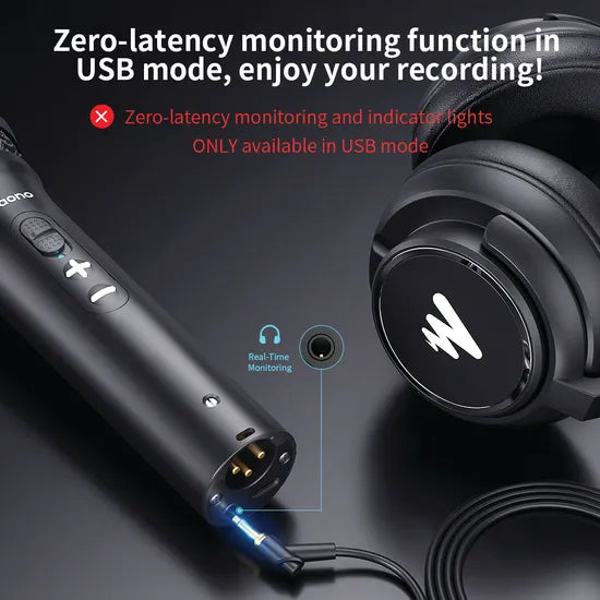 XLR/USB Dynamic Microphone - Modern Teaching Aids NZ