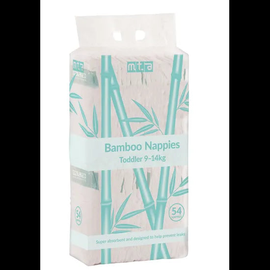 Bamboo Nappies Toddler 9-14kg 54 Pce - Modern Teaching Aids NZ