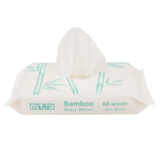 Bamboo Baby Wipes - 16 x Pack of 60