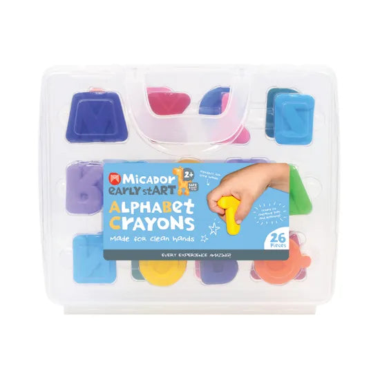 Micador Alphabet Crayons - Pack of 26 - Modern Teaching Aids NZ