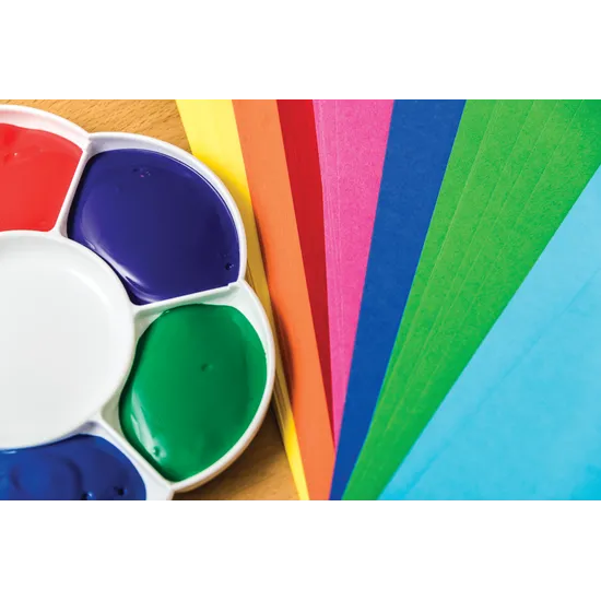 Lotus Paint Palette - 1 pair - 14 Wells - Modern Teaching Aids NZ