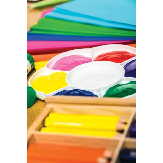 Lotus Paint Palette - 1 pair - 14 Wells - Modern Teaching Aids NZ