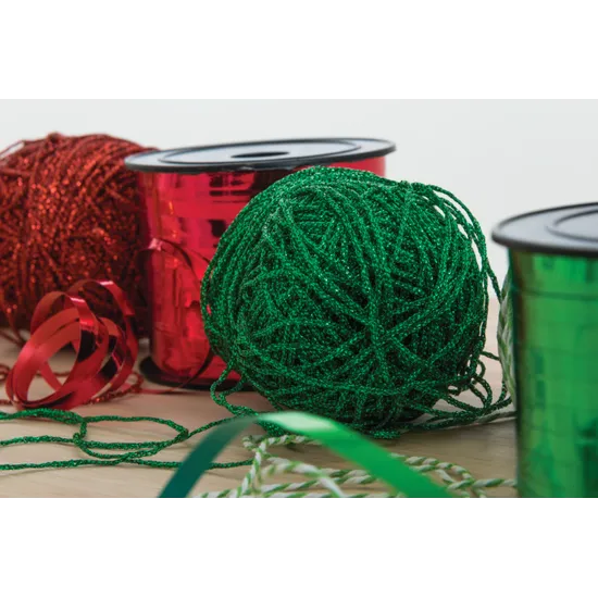 Metallic Ribbon - Green 91m Roll - Modern Teaching Aids NZ