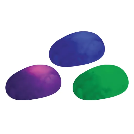 Colour Changing LED Pebbles - Set of 3