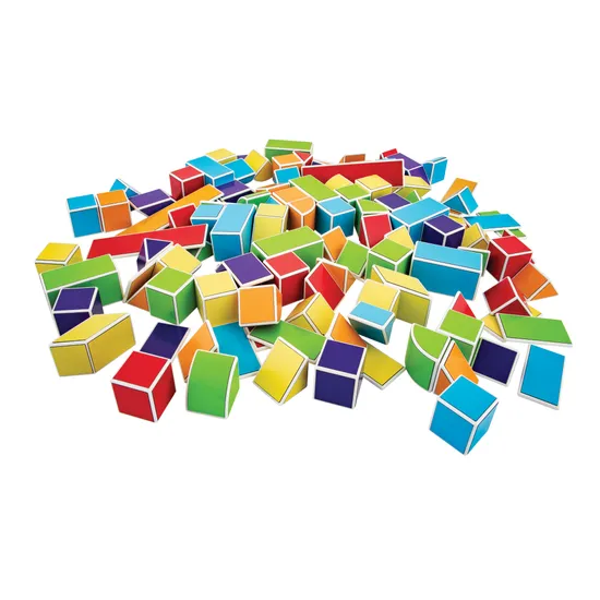 Magnetic Geometric Blocks - 112 pieces