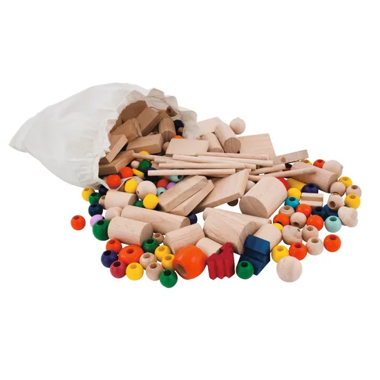 Wooden Loose Parts Kit - 12kg - Modern Teaching Aids NZ