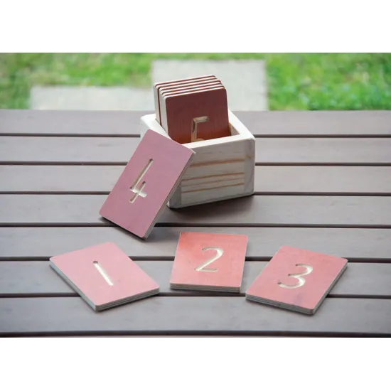 Wooden Numbers & Letters Tracing Set - Modern Teaching Aids NZ