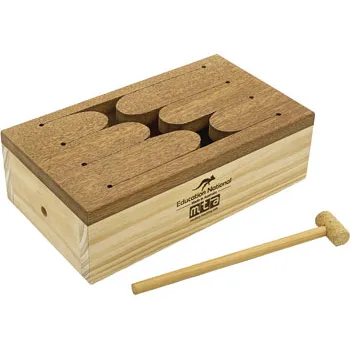 Natural Wooden Tongue Drum - Modern Teaching Aids NZ