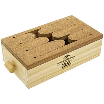 Natural Wooden Tongue Drum - Modern Teaching Aids NZ