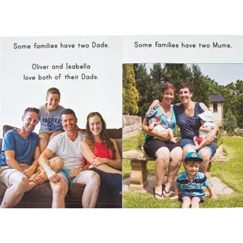 Let's Learn About Families Big Book - Modern Teaching Aids NZ