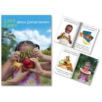 Let's Learn About Healthy Eating Big Book - Modern Teaching Aids NZ