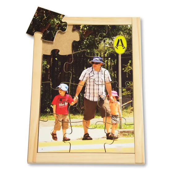 Road Safety Puzzle & Poster Set of 4 - Modern Teaching Aids NZ