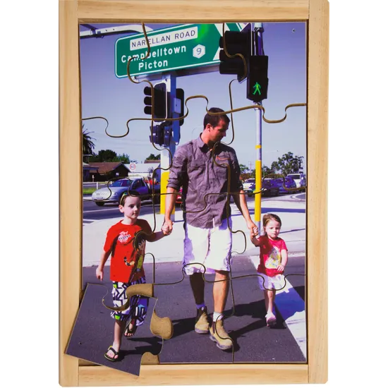 Road Safety Puzzle & Poster Set of 4 - Modern Teaching Aids NZ