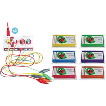Makey Makey Kit - Set of 5 plus Kiddy Clay
