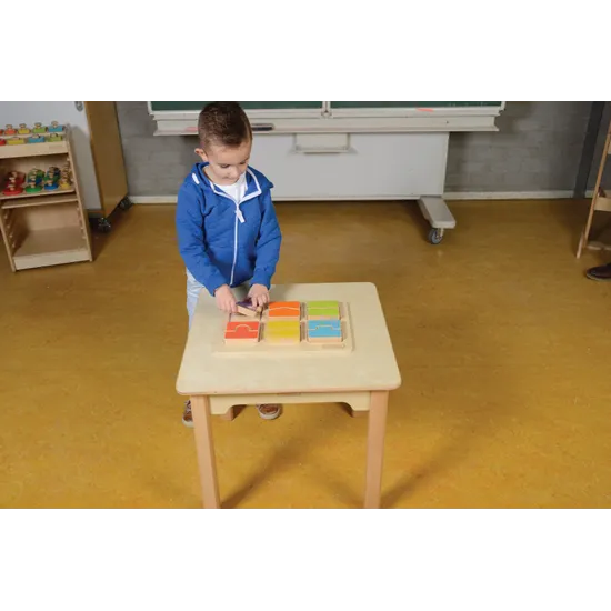 Masterkidz Shape Matching Puzzle - 12 Pieces - Modern Teaching Aids NZ