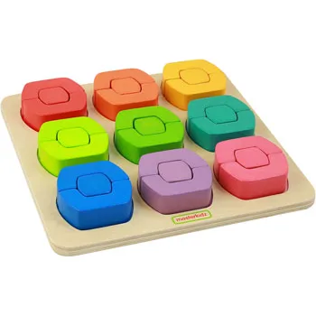 Masterkidz - Stacking Coloured Blocks - Modern Teaching Aids NZ