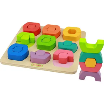 Masterkidz - Stacking Coloured Blocks - Modern Teaching Aids NZ
