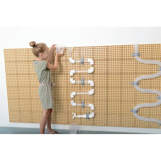 Masterkidz STEM Wall Pipe Builders - 119 Pieces - Modern Teaching Aids NZ