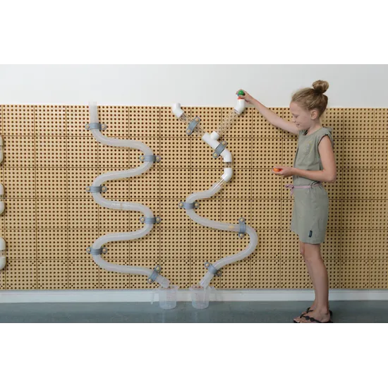 Masterkidz STEM Wall Pipe Builders - 119 Pieces - Modern Teaching Aids NZ