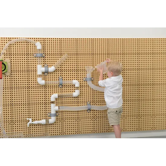 Masterkidz STEM Wall Pipe Builders - 119 Pieces - Modern Teaching Aids NZ