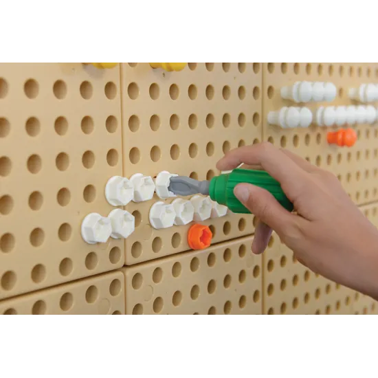 Masterkidz STEM Wall Hand Tools - 6 Pieces - Modern Teaching Aids NZ